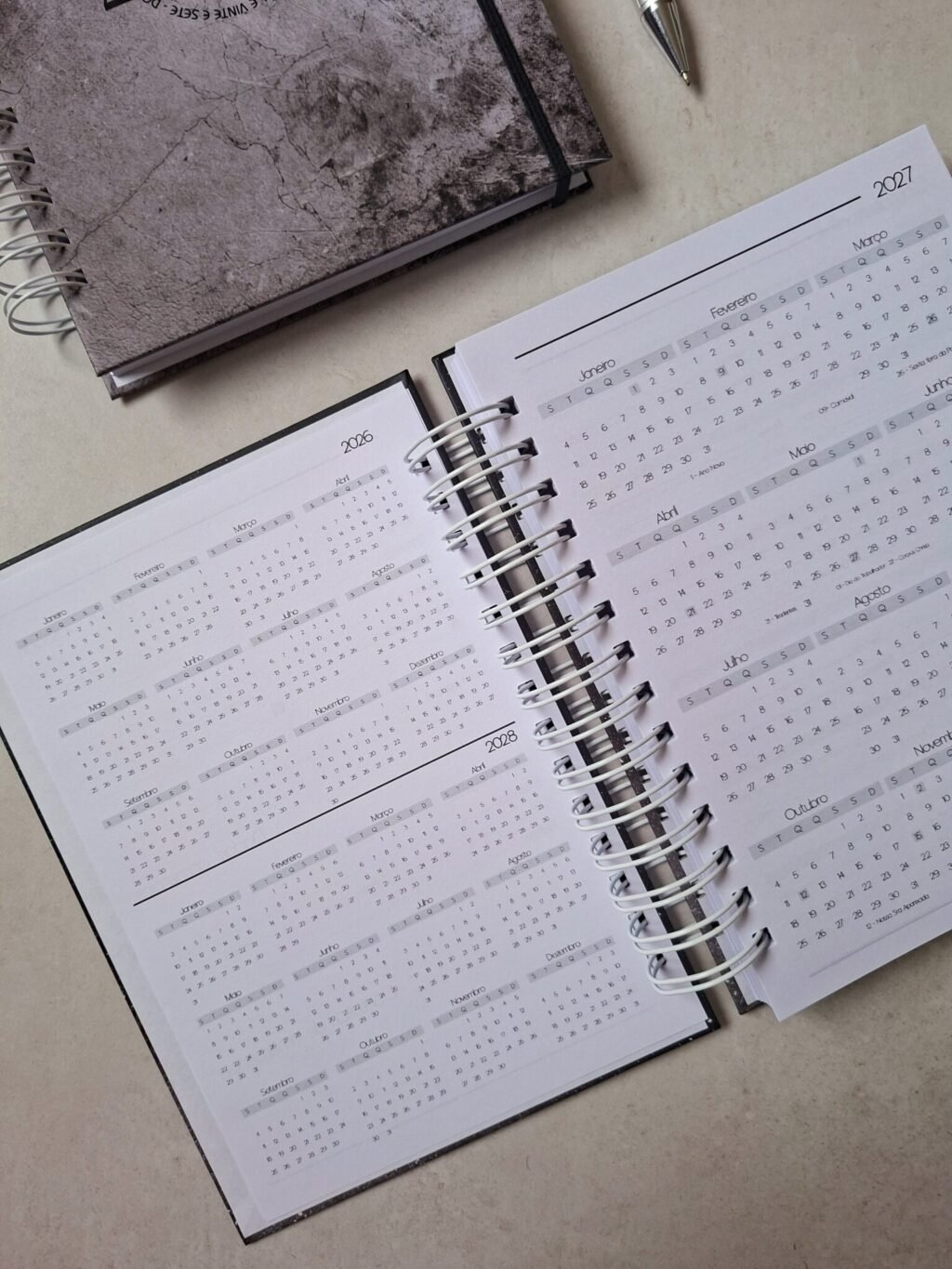 Combo Agenda Comercial DATADA 2027 - Imagem 7