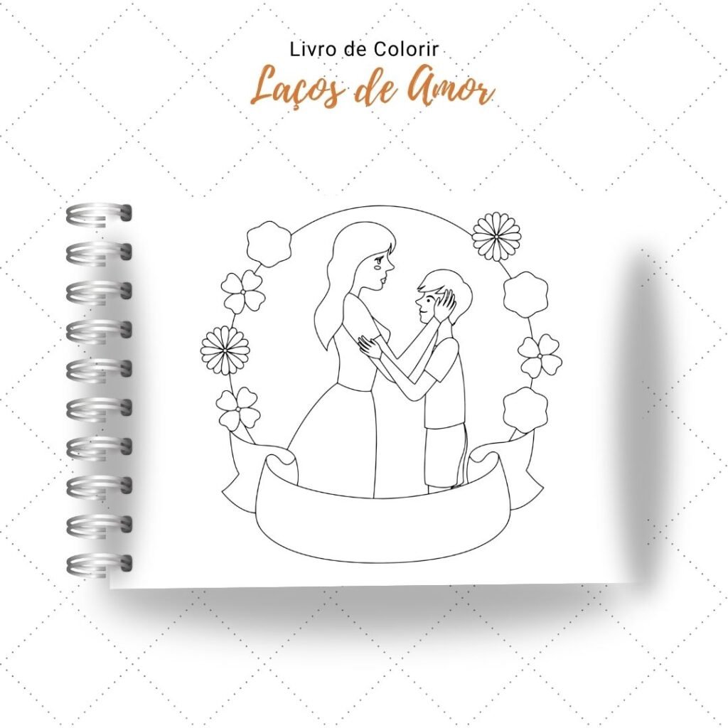 Laços de Amor - Livro de Colorir (Nick Design) - Imagem 8