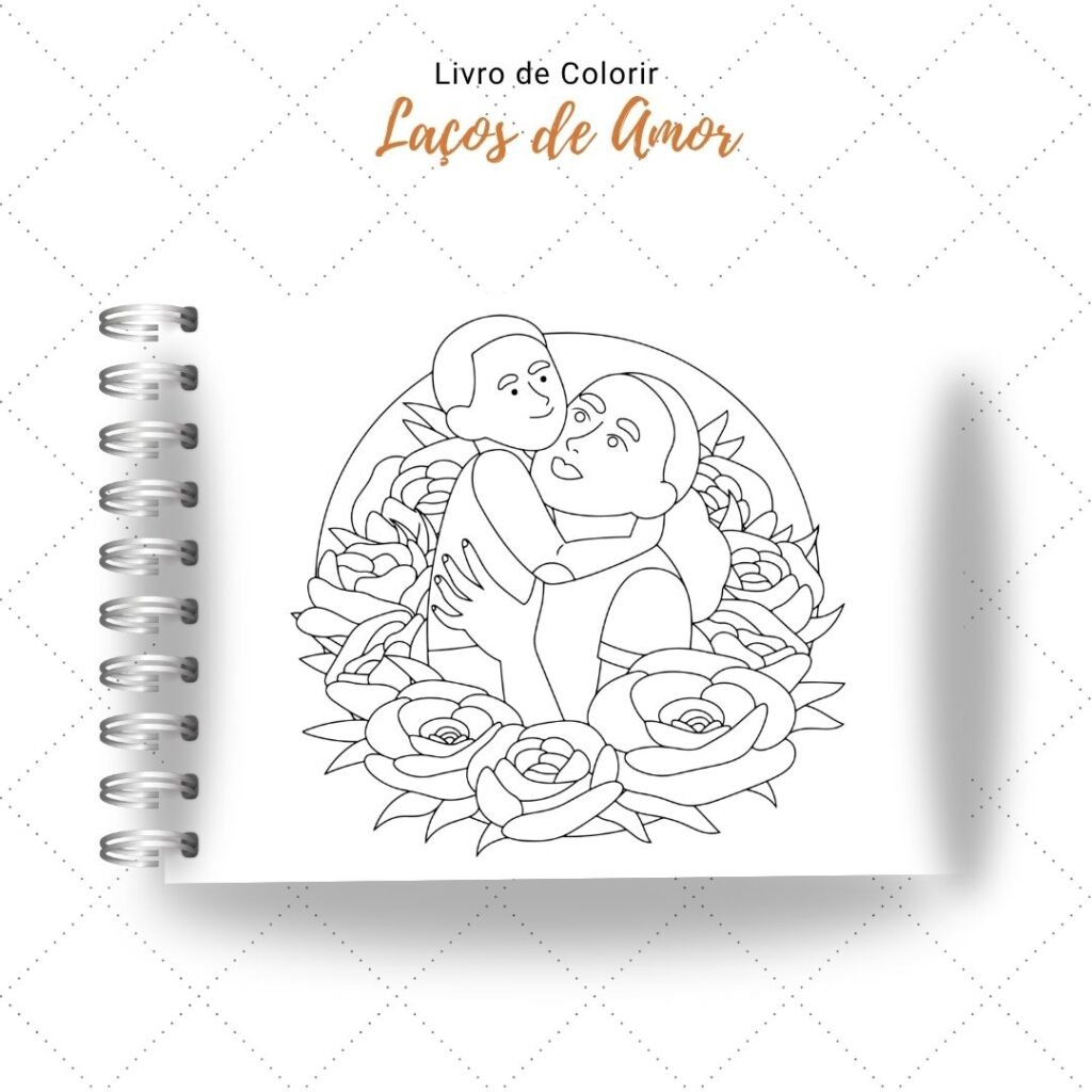 Laços de Amor - Livro de Colorir (Nick Design) - Imagem 7