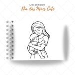 Dia das Mães Cute  - Livro de Colorir (Nick Design) - Imagem 3