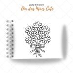 Dia das Mães Cute  - Livro de Colorir (Nick Design) - Imagem 4