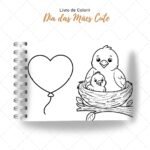 Dia das Mães Cute  - Livro de Colorir (Nick Design) - Imagem 5