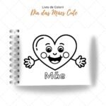 Dia das Mães Cute  - Livro de Colorir (Nick Design) - Imagem 6