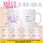 Estampa Mães Floral Canecas