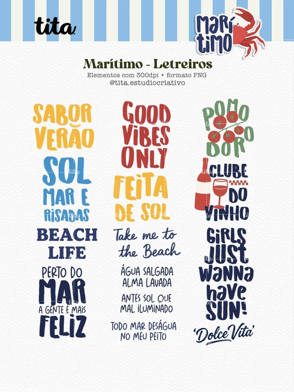 Maritimo - Combo Ilustrações (Tita) - Imagem 2