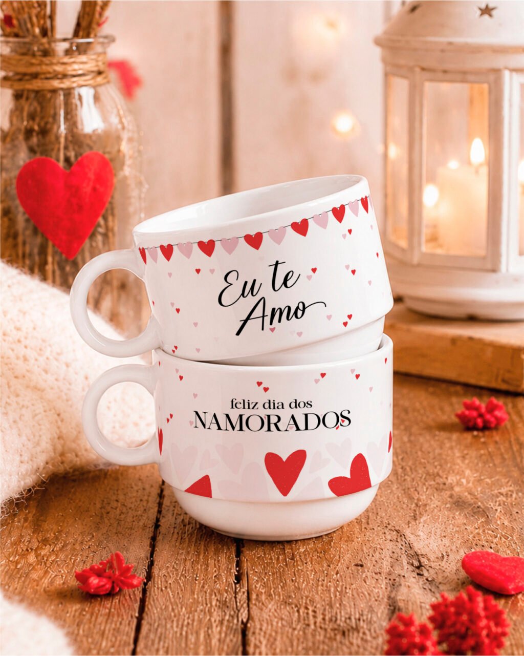 Dia dos Namorados V1 - Artes para Xícaras - Imagem 2