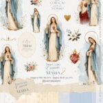 Ilustrações Imaculado Coração de Maria 2
