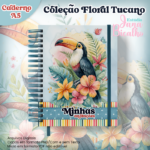 Caderno A5 Coleção Floral Tucano