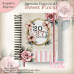 Agenda Datada 2027 A5 Sweet Floral