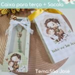 Caixa + Sacola para Terços - São José