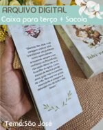 Caixa + Sacola para Terços - São José - Imagem 2