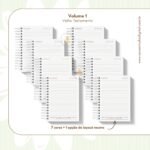 Caderno com versículos – Evangélico – Volume 1 e Volume 2 (Sara Estúdio) - Imagem 2
