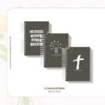 Caderno com versículos – Católico – Volume 1 e Volume 2 (Sara Estúdio) - Imagem 2