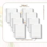 Caderno com versículos – Católico – Volume 1 e Volume 2 (Sara Estúdio) - Imagem 3