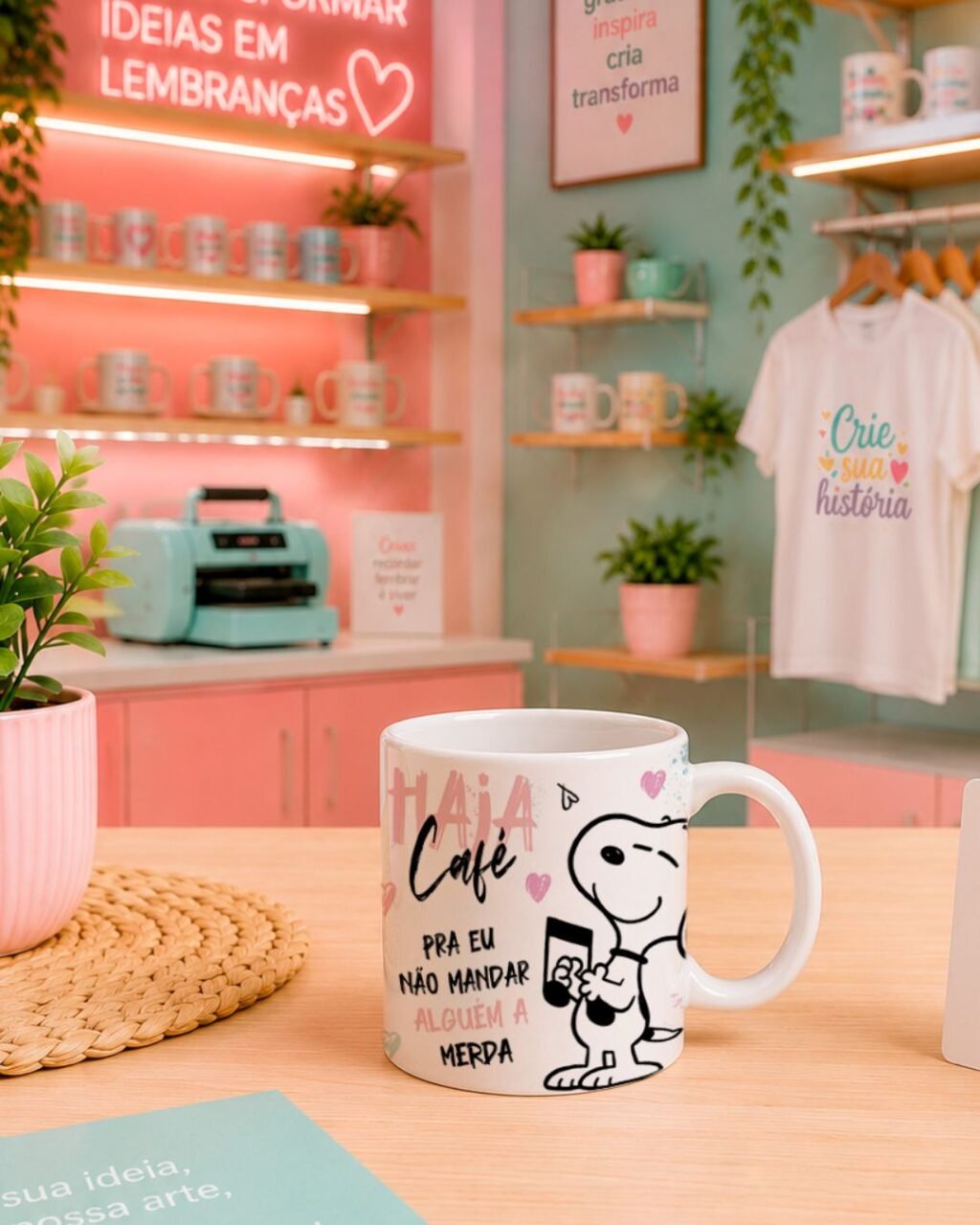 Pack Haja Café Cute Snoopy - Imagem 2