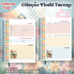 Caderno Universitário Coleção Floral Tucano - Imagem 2