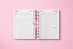 Miolo Agenda Rosa Visão Semanal 2027