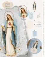 Ilustrações Imaculado Coração de Maria 2 - Imagem 6