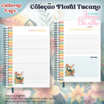 Caderno Universitário Coleção Floral Tucano - Imagem 3