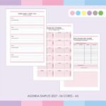 Agenda Simples 2027 - 06 Cores - Imagem 5