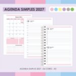 Agenda Simples 2027 - 06 Cores