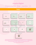 Organizador Duo Jardim A5 2.0 (Branco Papel) - Imagem 3