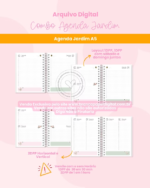 Combo Agenda Jardim 2027 (Branco Papel) - Imagem 2