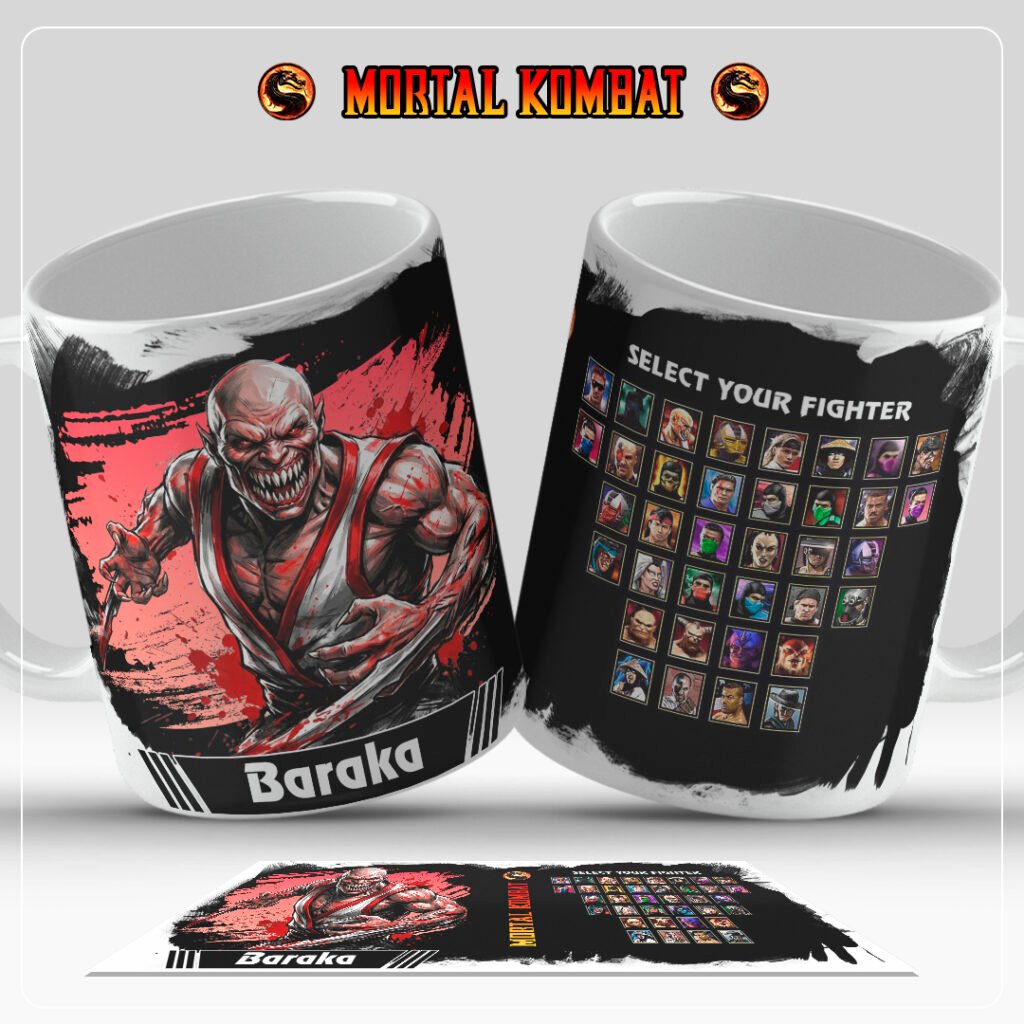 Mortal Kombat - Artes Canecas - Imagem 2