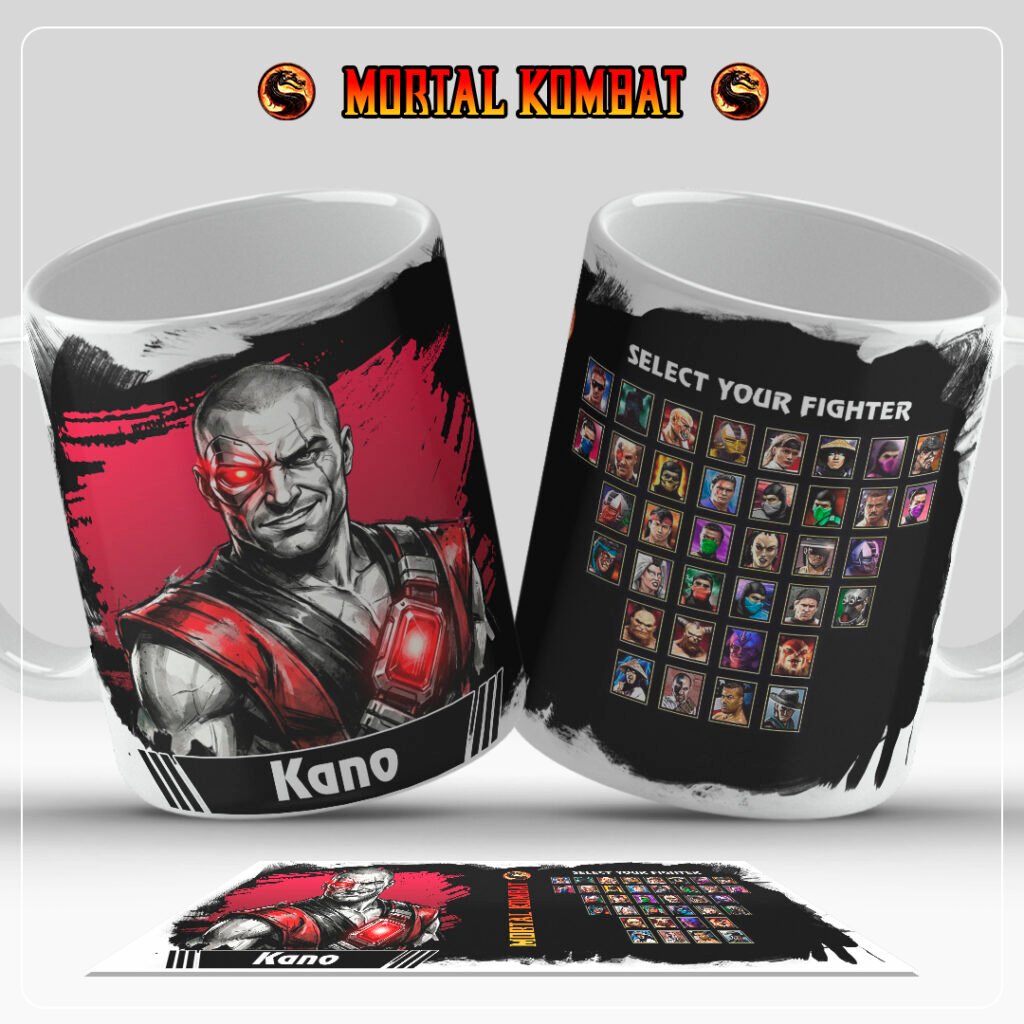 Mortal Kombat - Artes Canecas - Imagem 9