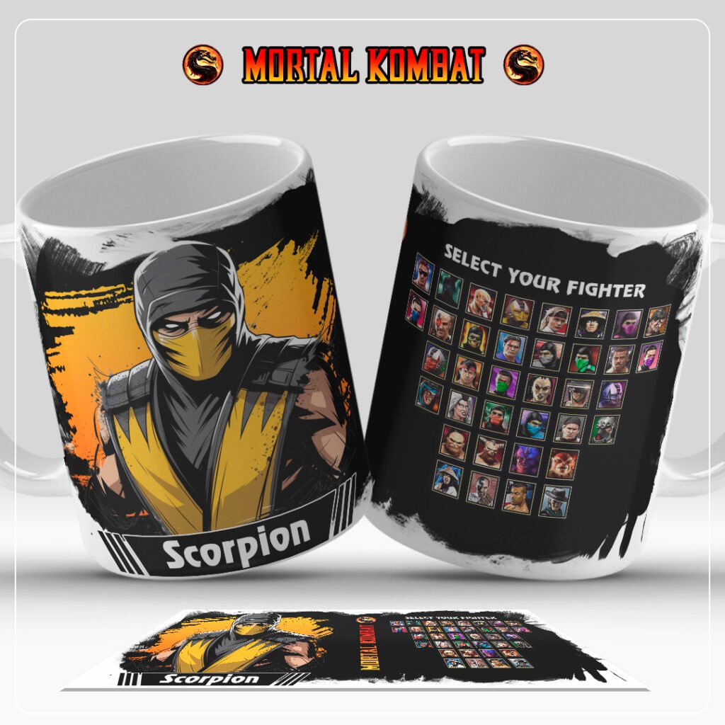 Mortal Kombat - Artes Canecas - Imagem 3