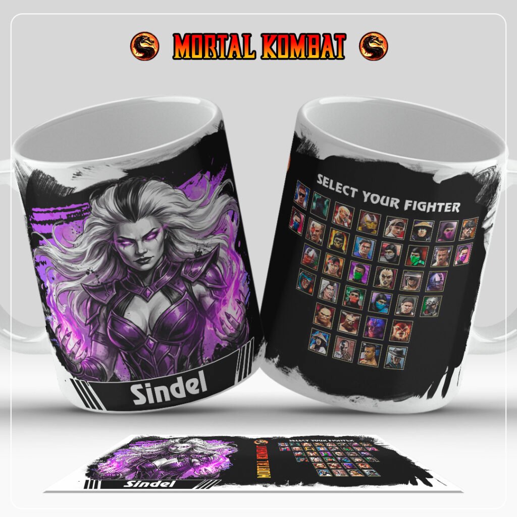Mortal Kombat - Artes Canecas - Imagem 17