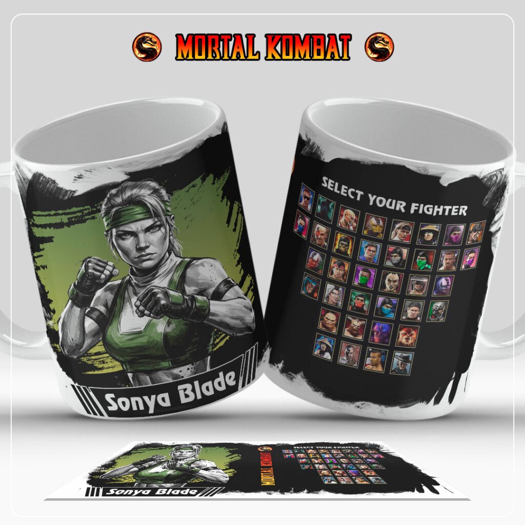 Mortal Kombat - Artes Canecas - Imagem 6