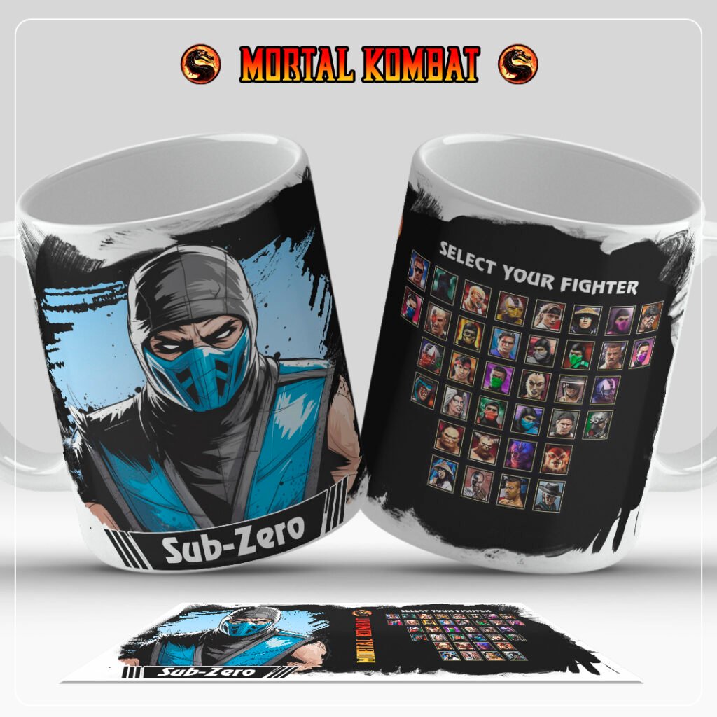 Mortal Kombat - Artes Canecas - Imagem 10