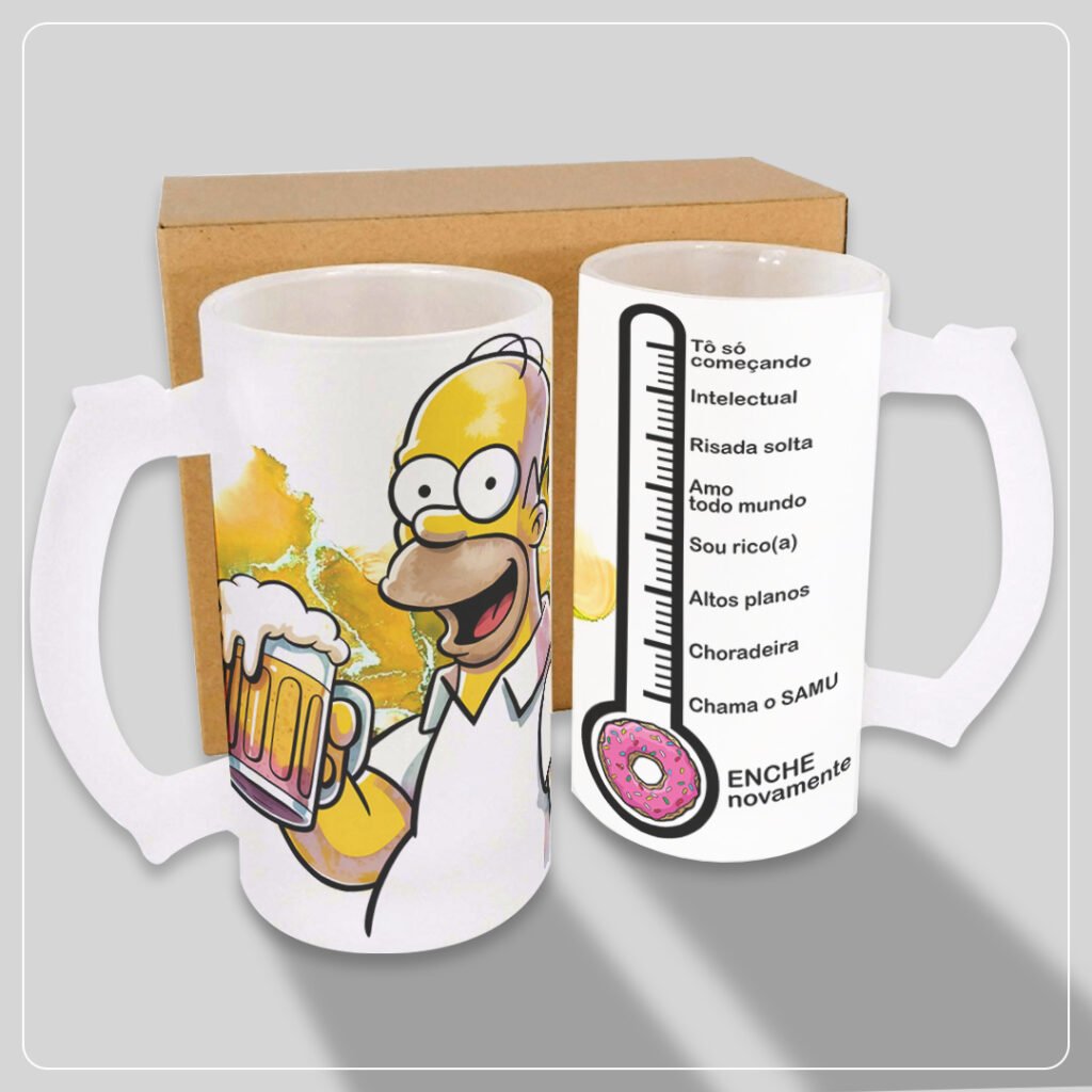 Canecas de Chopp - Par de Canecas Namorados - Imagem 4