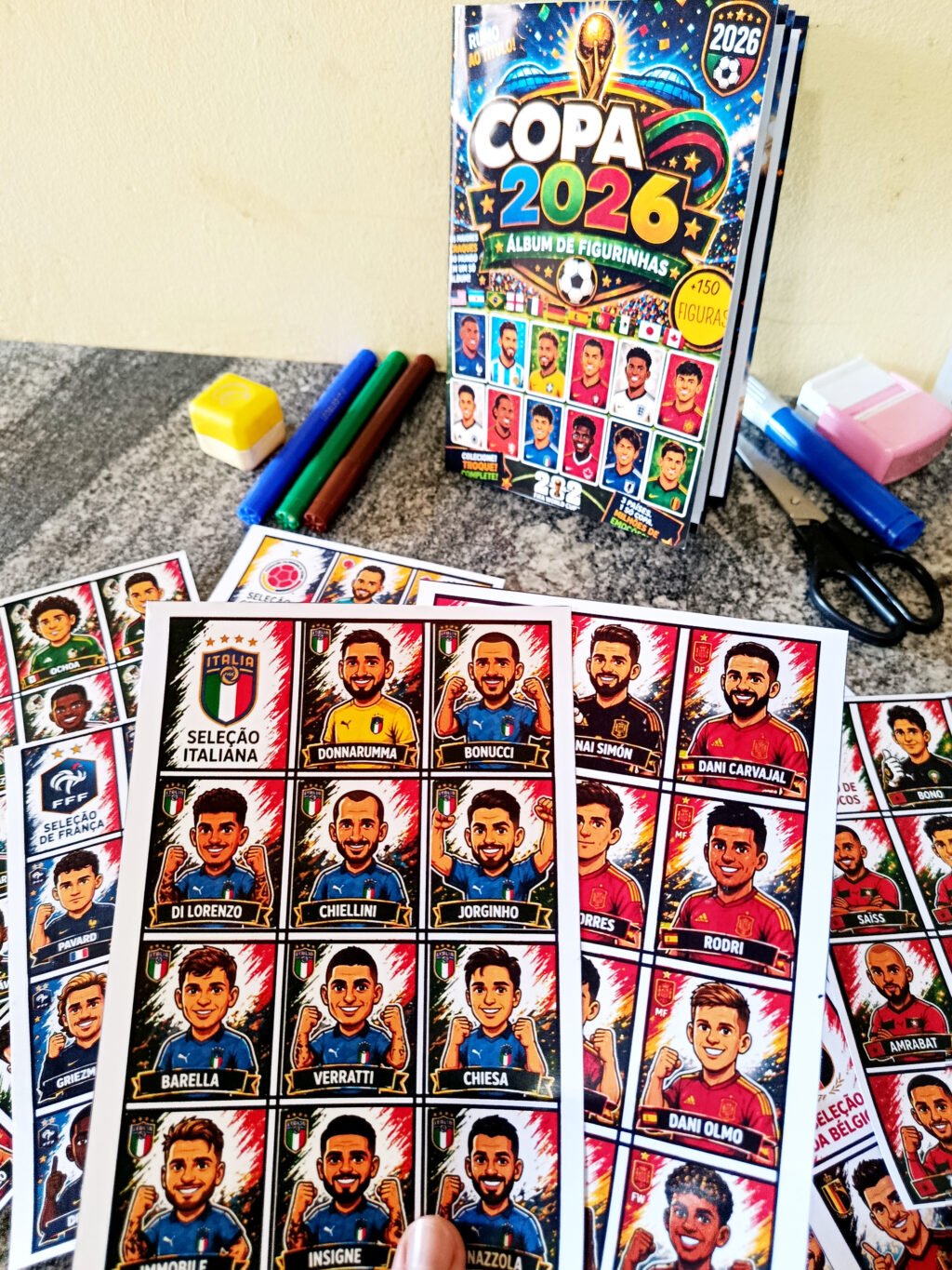 Álbum da Copa Figurinhas 2026 - Imagem 4