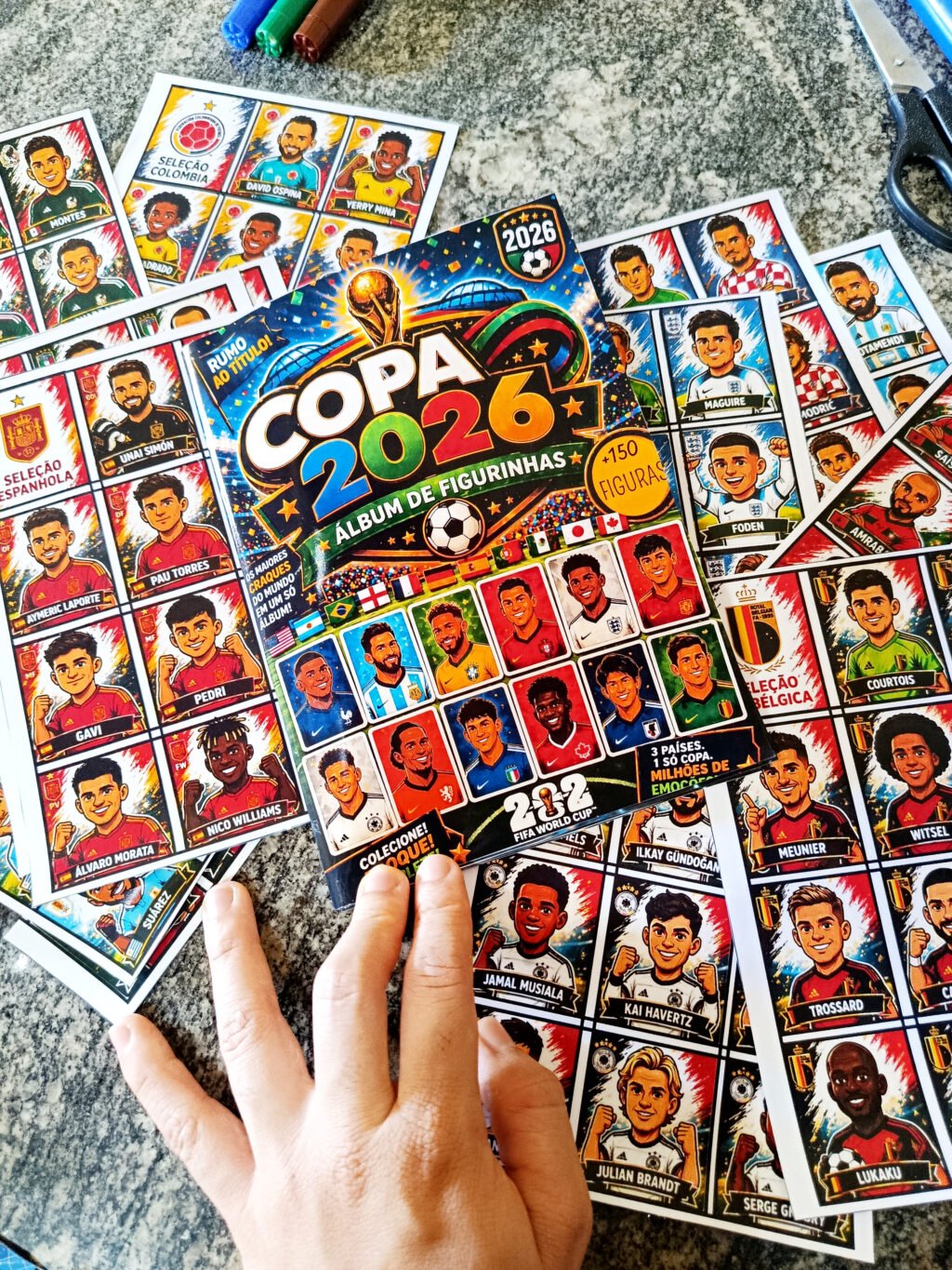Álbum da Copa Figurinhas 2026 - Imagem 5
