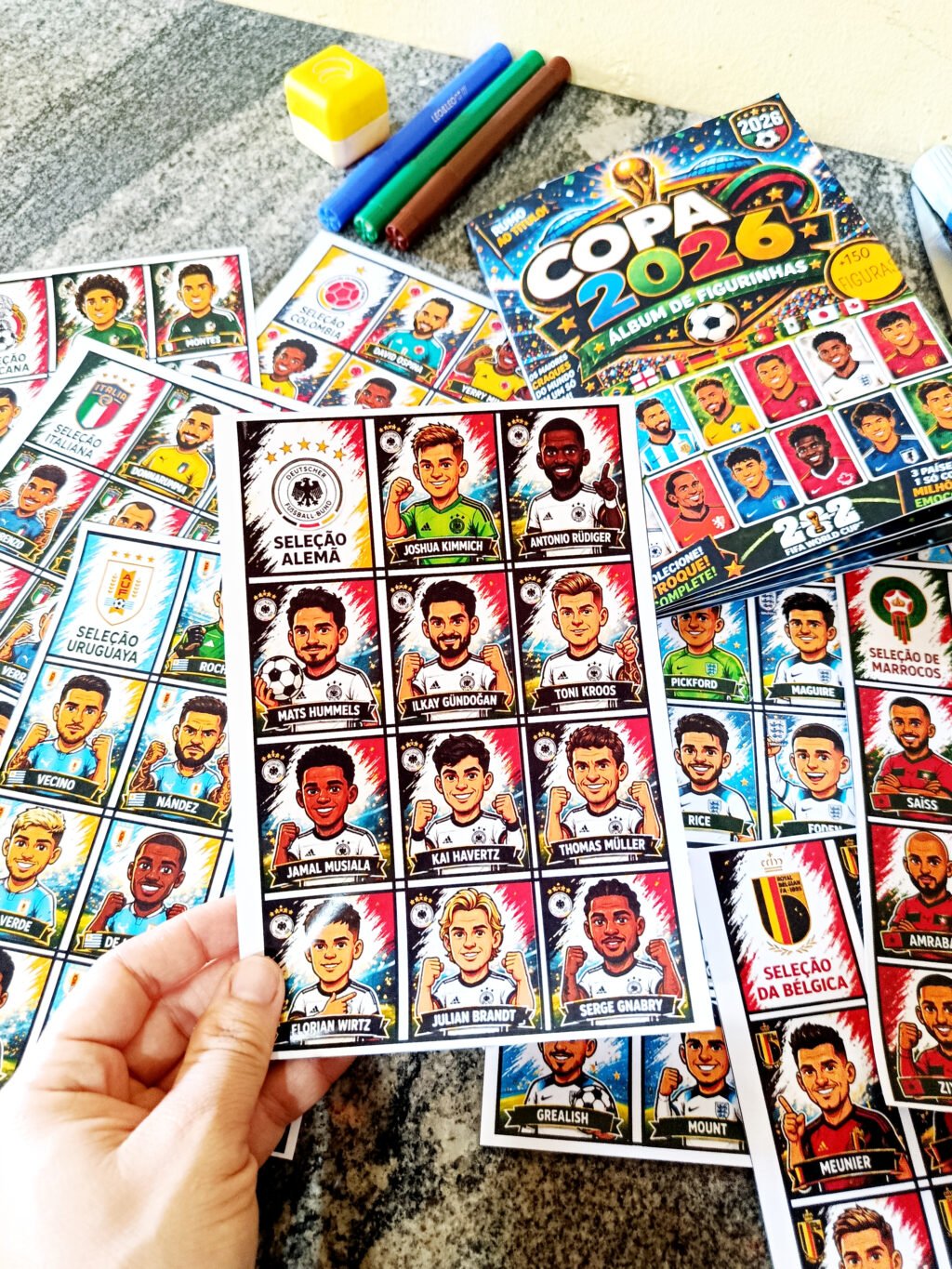 Álbum da Copa Figurinhas 2026 - Imagem 6