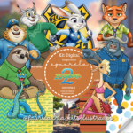 Inspirado Zootopia II - Kit Digital