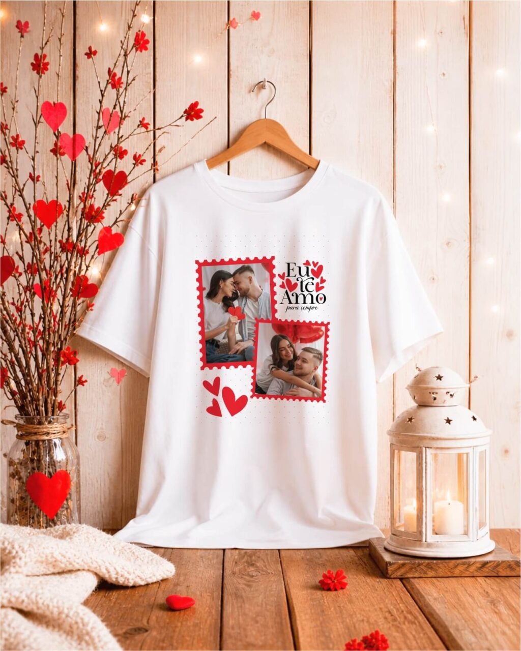 Namorados V7 COM FOTO - Artes para Camisas - Imagem 2