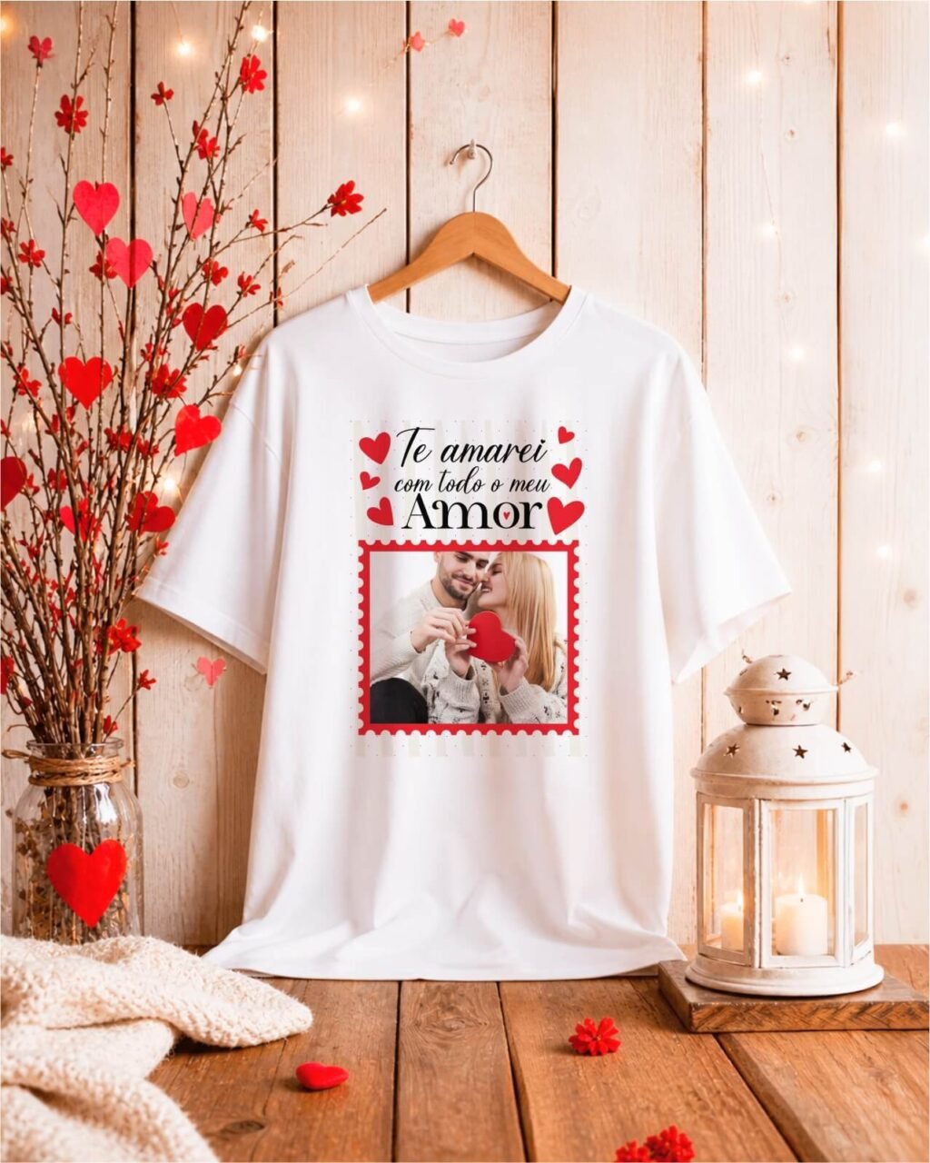 Namorados V7 COM FOTO - Artes para Camisas - Imagem 3