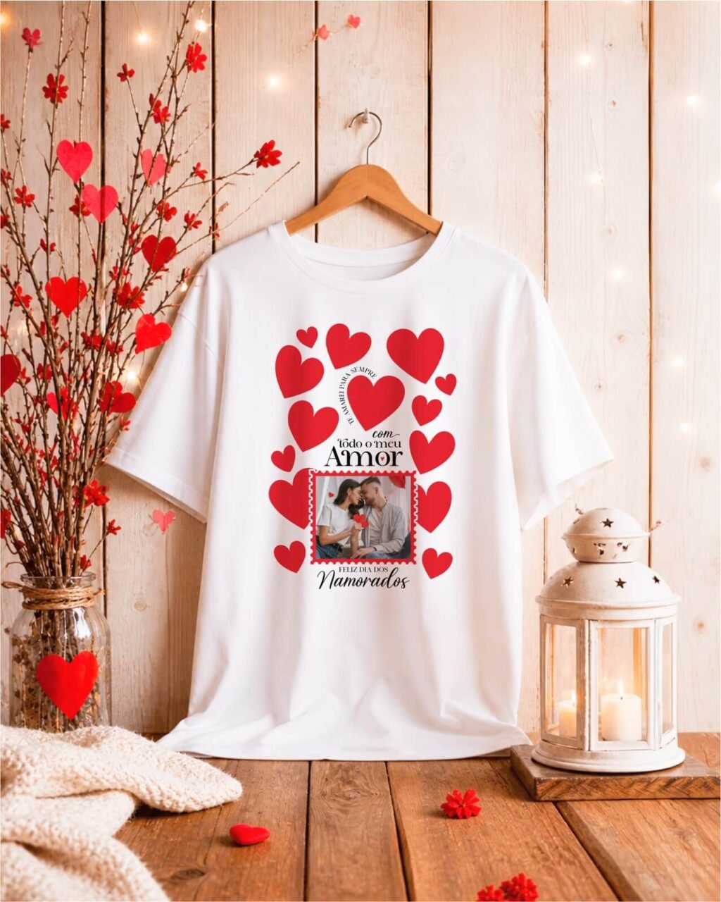 Namorados V7 COM FOTO - Artes para Camisas - Imagem 9