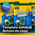 Botons da Copa 2026- Brasil