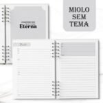 Caderno Congresso 2026 Felicidade Eterna MASCULINO SEM TEMA (Bicho Papel)
