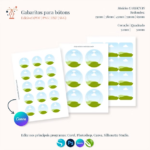 TEMPLATES | GABARITOS - Para Bótons (Cardenas e Importados) - Imagem 2