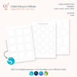 TEMPLATES | GABARITOS - Para Bótons (Cardenas e Importados)