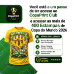 +500 Estampas em PNG Copa 2026
