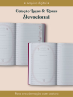 Devocional Coleção Laços & Rosas Costura (Perfeito Miolo) - Imagem 2