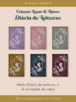 Diário de Leituras Coleção Laços & Rosa Costura (Perfeito Miolo) - Imagem 5