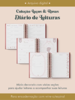 Diário de Leituras Coleção Laços & Rosa Wire-o (Perfeito Miolo) - Imagem 6
