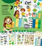 Copa 2026 - Combo Ilustrações